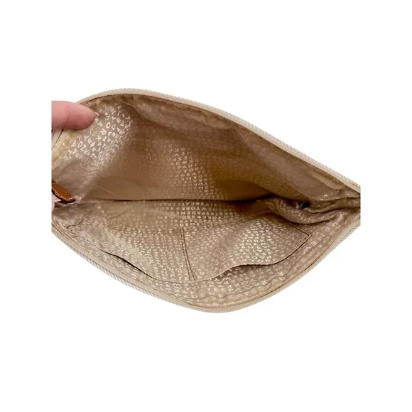 Kate Spade Oak Island Multicolor Striped Large Zip Clutch w/Gold Hardware - Picture 9 of 10